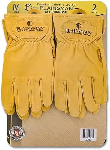 Plainsman Premium Cabretta Leather All Purpose Gloves Medium