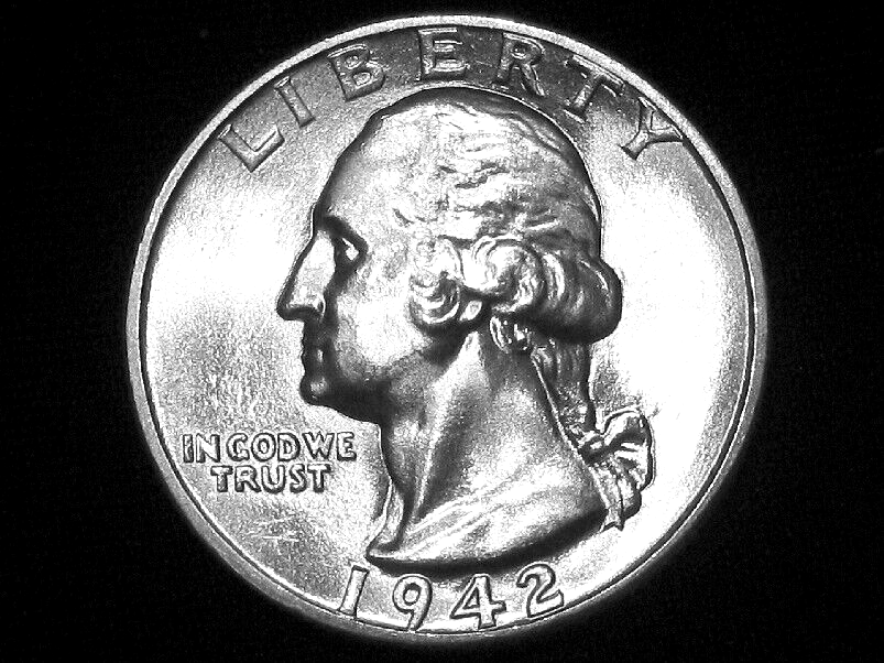 1942 Washington Quarter --- Gem Uncirculated