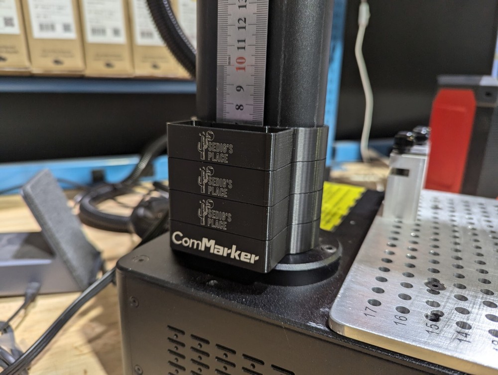 Column Rack Organizer For ComMarker B4 Fiber Laser