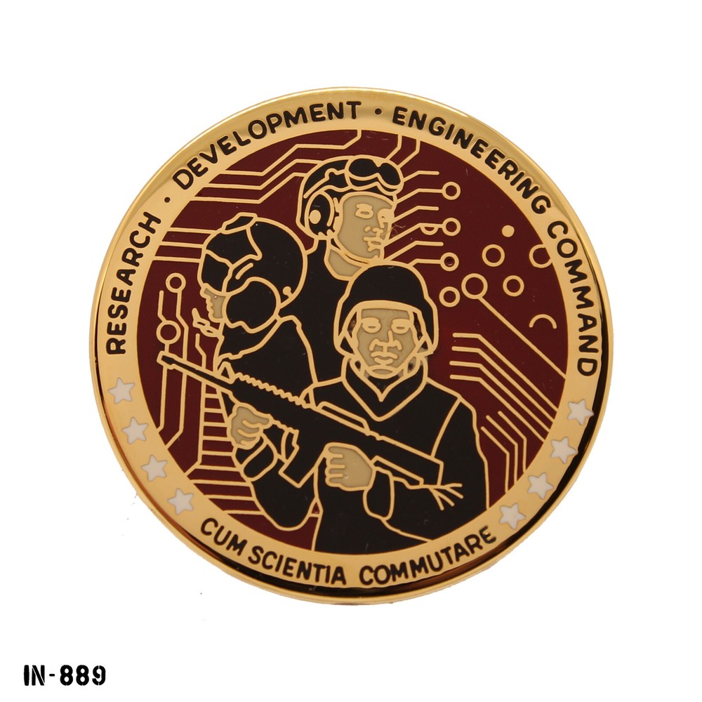 Research, Development & Engineering Command US Army DUI Crest Pin ~ NEW