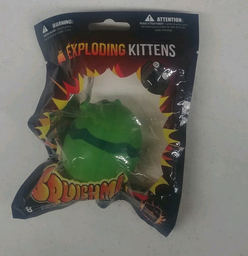 Exploding Kittens, Squishme. Complete set of 8. LOT OF 8