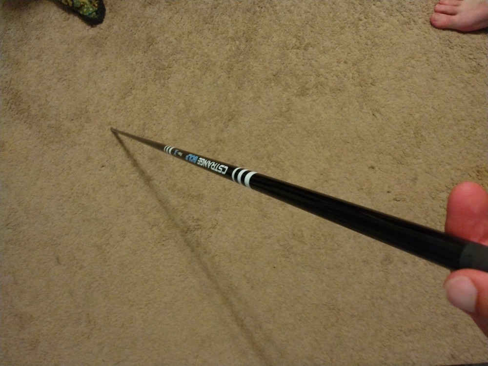Regular Flex Graphite Driver/Fairway Wood Shaft, 335 Tip Diameter, 46"