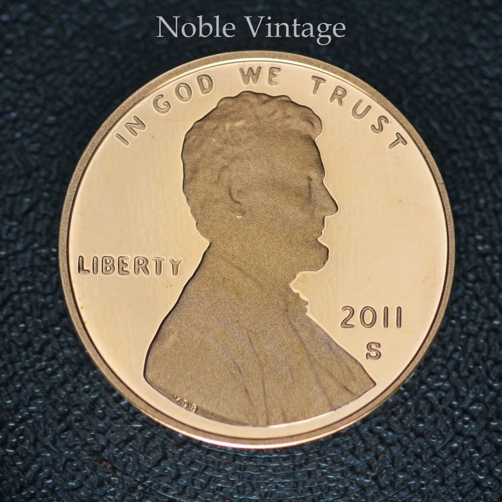 2011 S Proof Lincoln Shield Cent - Penny is From a Proof Set
