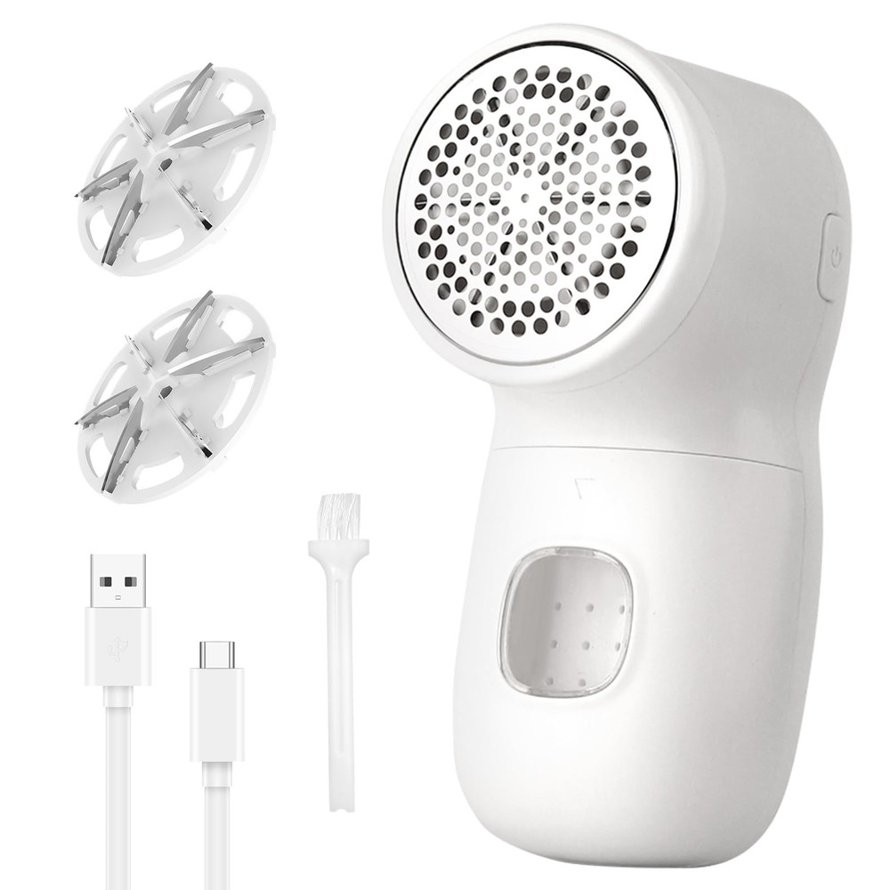 Fabric Shaver Lint Remover Sweater Shavers to Remove Small, White