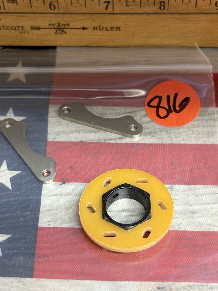 INTEGY RC NITRO BRAKE ROTOR & PADS NEW