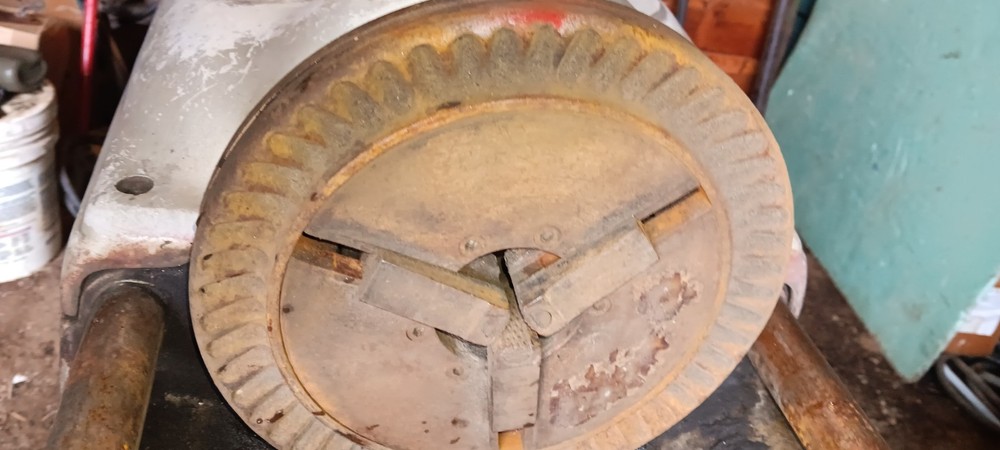 Ridgid 535 Pipe Threader Speed Grip Chuck Working Complete