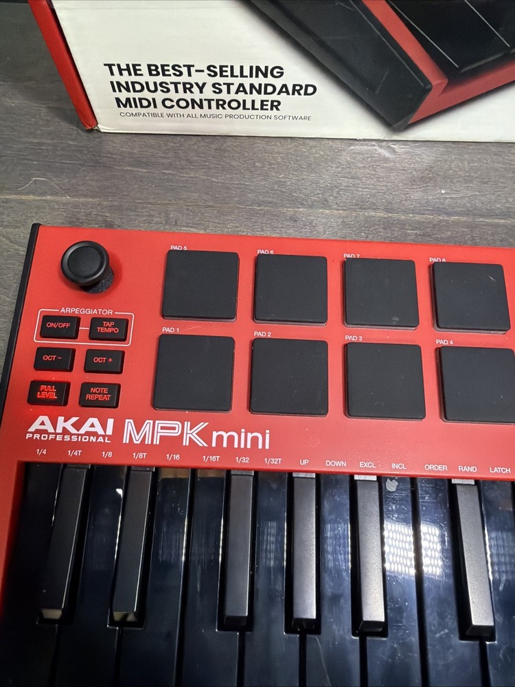 Akai MPK Professional Mini Electronic Keyboard - Red Special Edition
