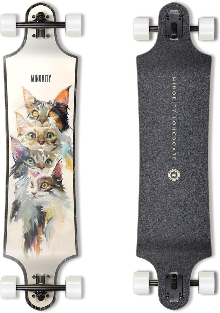 Beginner-Friendly 40" Downhill Longboard with Pro Durability