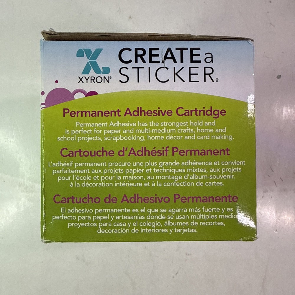 Xyron Create-A-Sticker Mini Refill: 2-1/2 in. x 20 ft. Permanent Adhesive