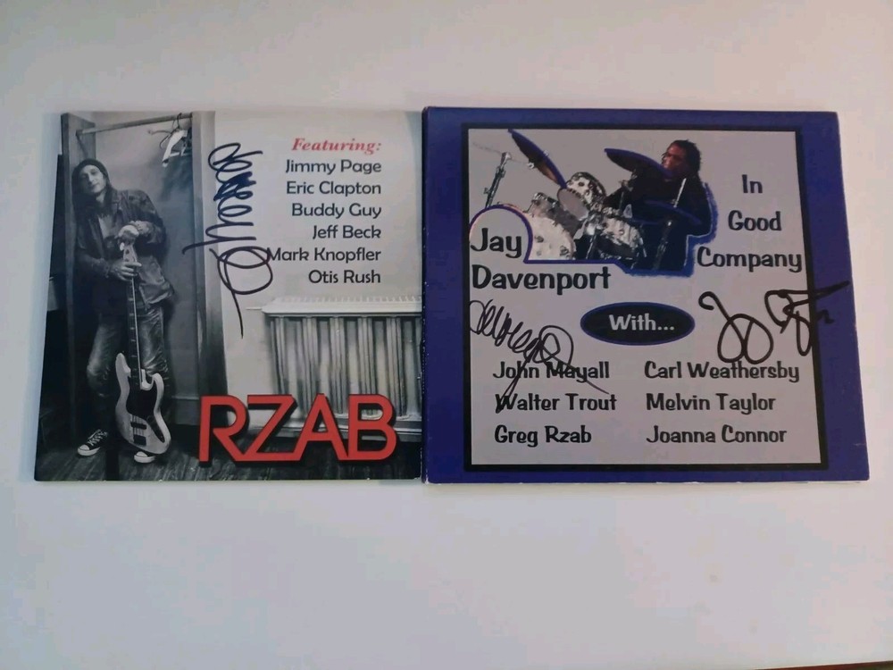 2 john mayall cds Signed