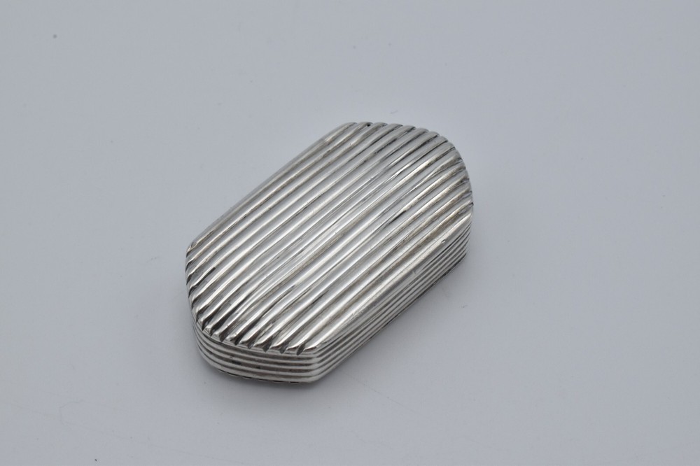 Georgian Sterling Silver Samuel Pemberton Pill Pot Patch Box 1800