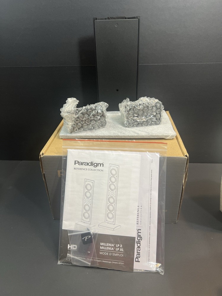 Paradigm Millenia LP2 Speaker Stand Kit Reference Collection New Open Box