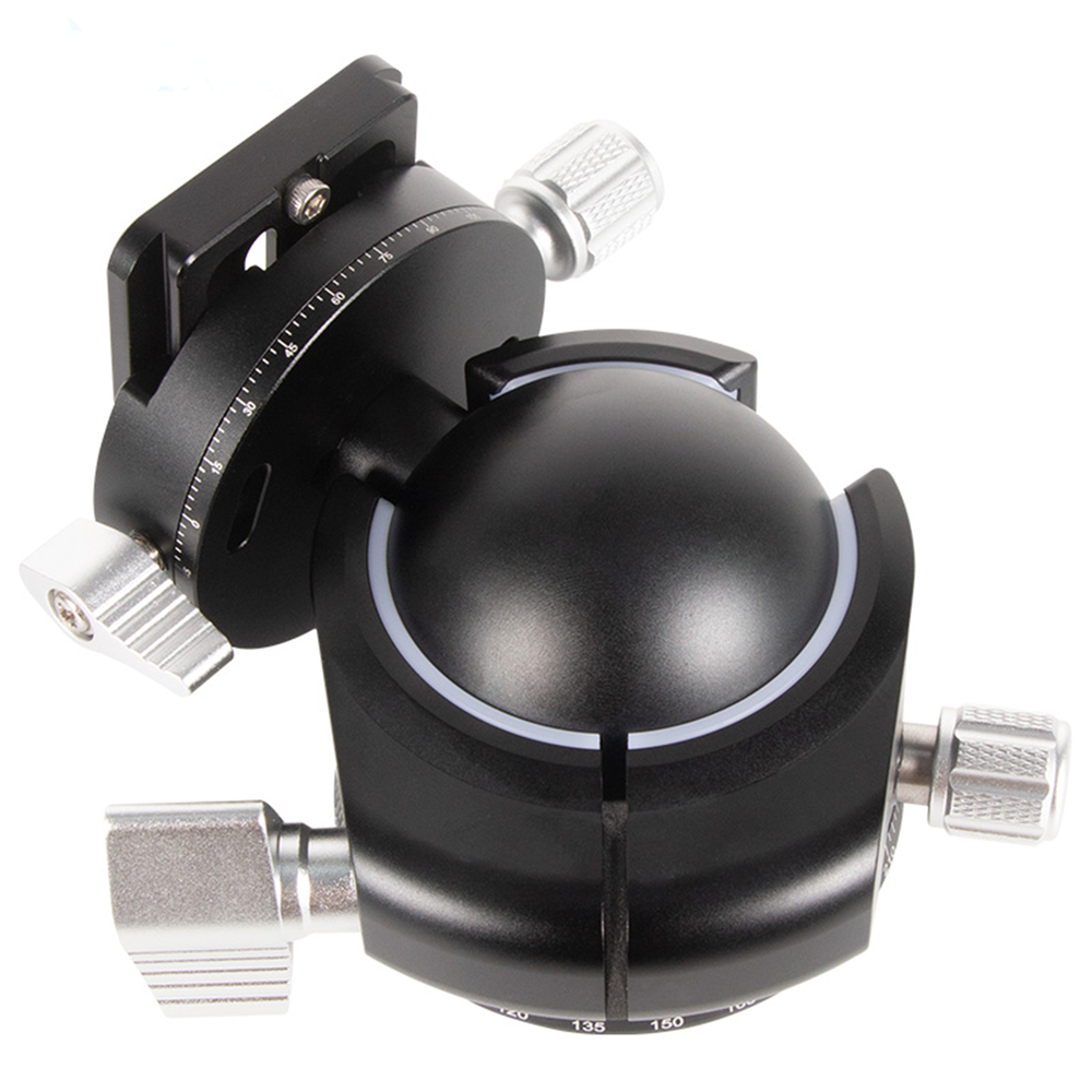 55mm Low center gravity tripod panoramic head With Quick Release Plate for DSLR