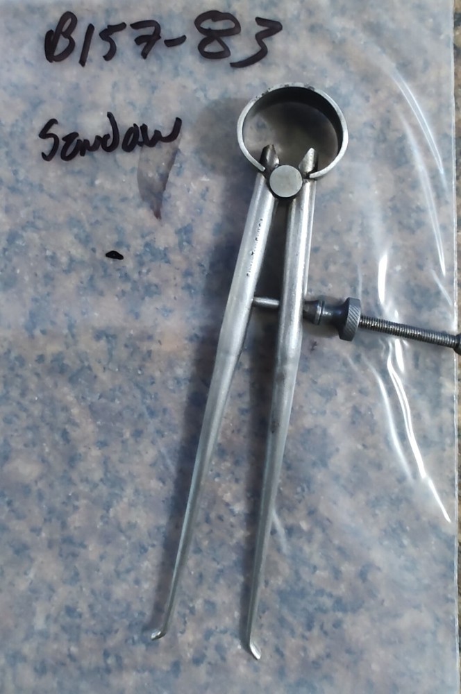 🗽VINTAGE SANDOW 5" ID CALIPER