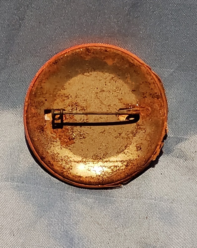 Vintage give guy a try Button Pin pinback