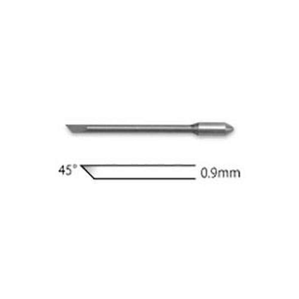 Authentic Graphtec CB09UB .9mm Supersteel 45 Degree Blade - 5 Pack
