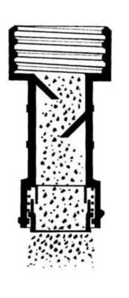 Powder Baffle + copper washer for MEC