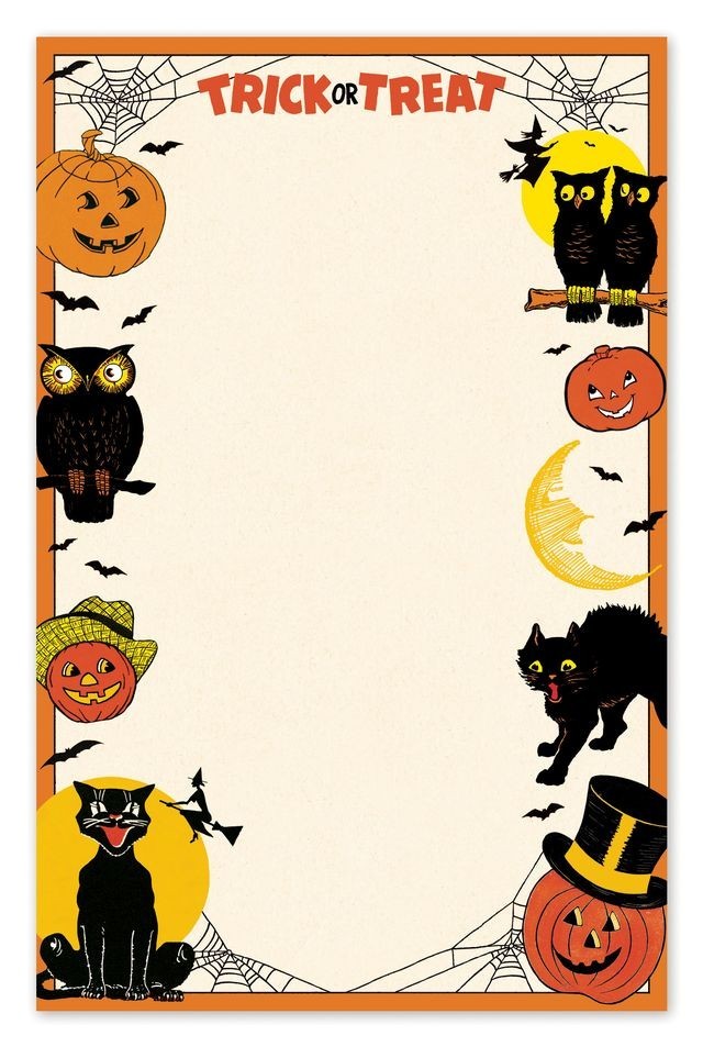 Cavallini & Co. Halloween Notepad