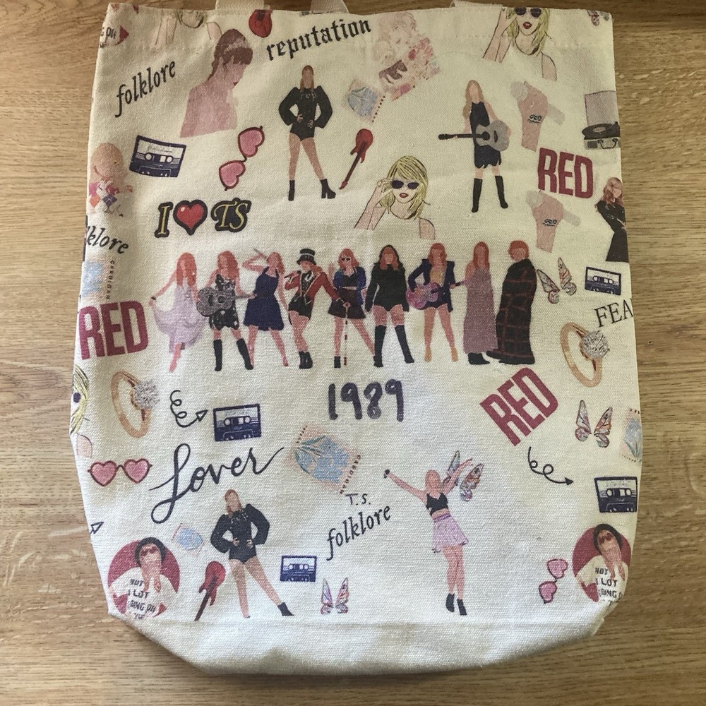 Taylor Swift Tote Bag Plus Small Bag Set