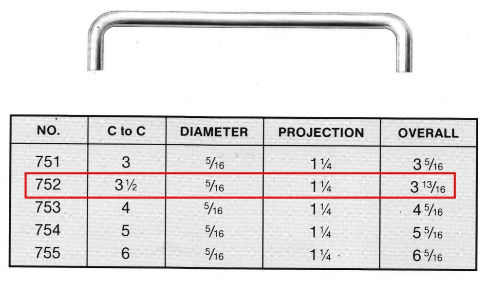 COLONIAL BRONZE #752 WIRE PULL, WHITE PORCELAIN,3-1/2"