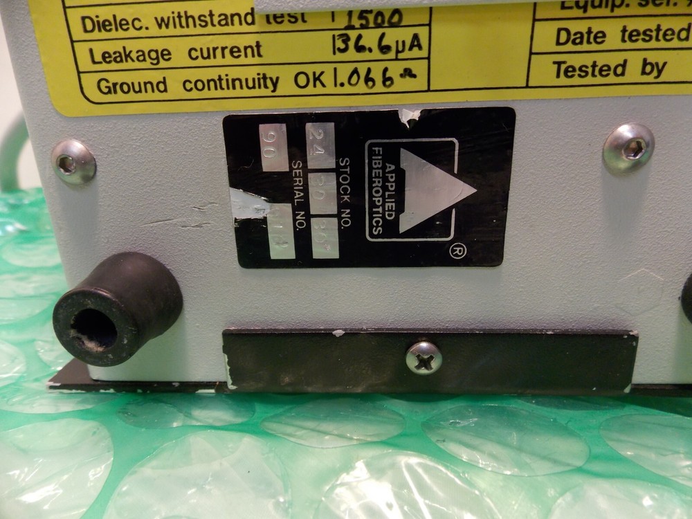 APPLIED FIBER OPTIC MICROSYSTEM LIGHT SOURCE 24 30 30 (LAM-1818)