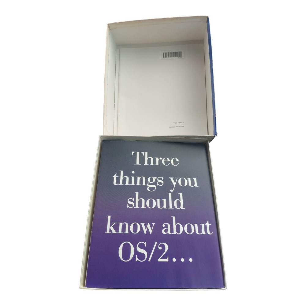 IBM OS/2 Version 2.1, Special Edition for Windows 3.5" Floppy COMPLETE New Open