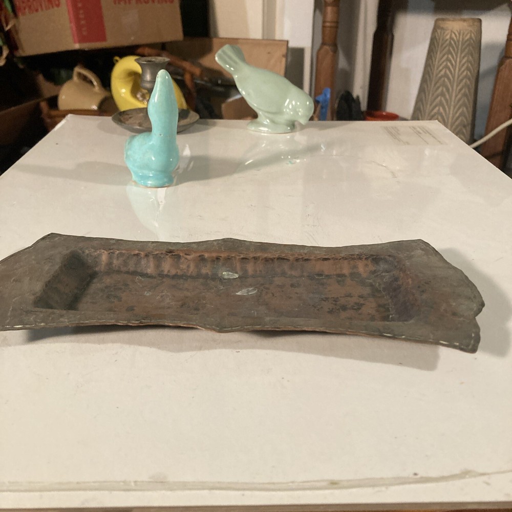 Arts And Crafts Hamered Copper