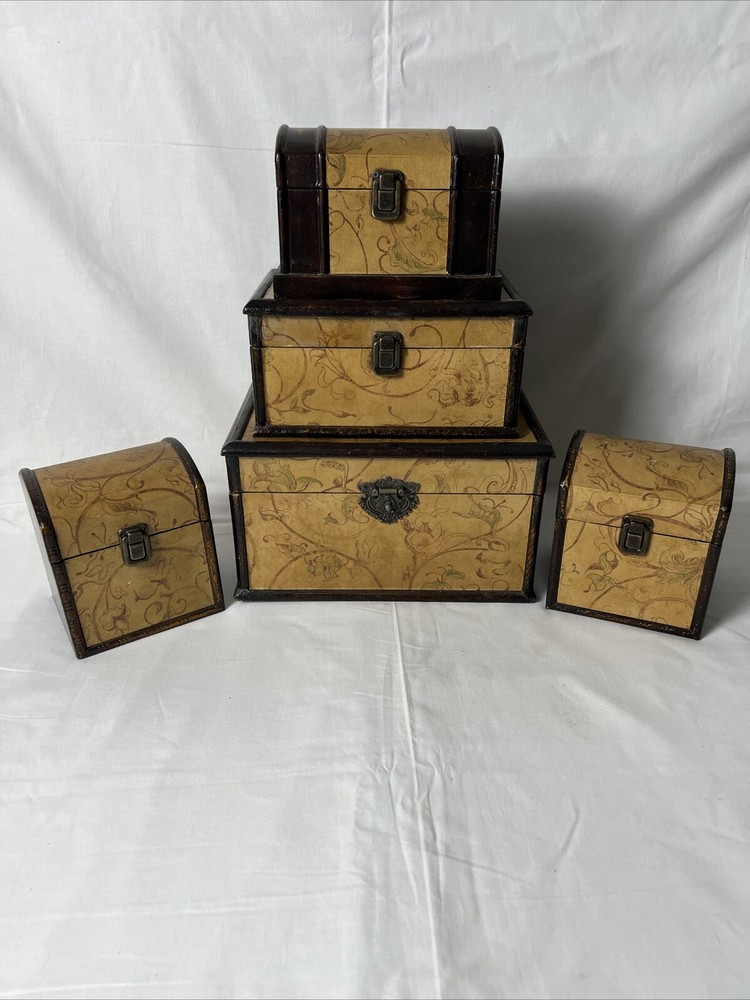 Tuscan Home Antique Storage Box Set