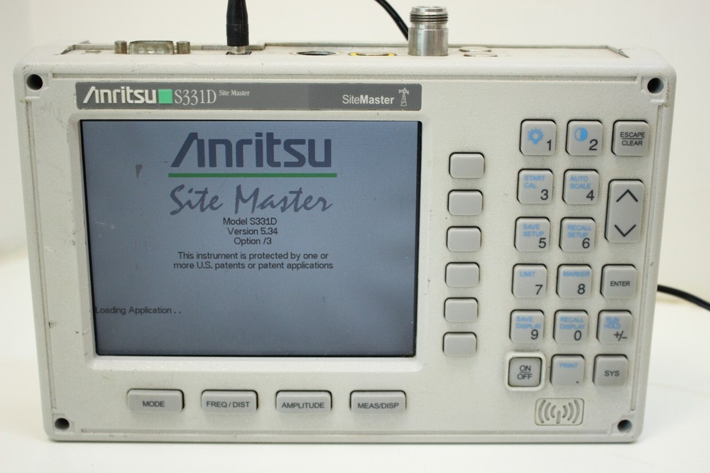 Anritsu S331D Option 3 Site Master Cable & Antenna Analyzer - No Accessories