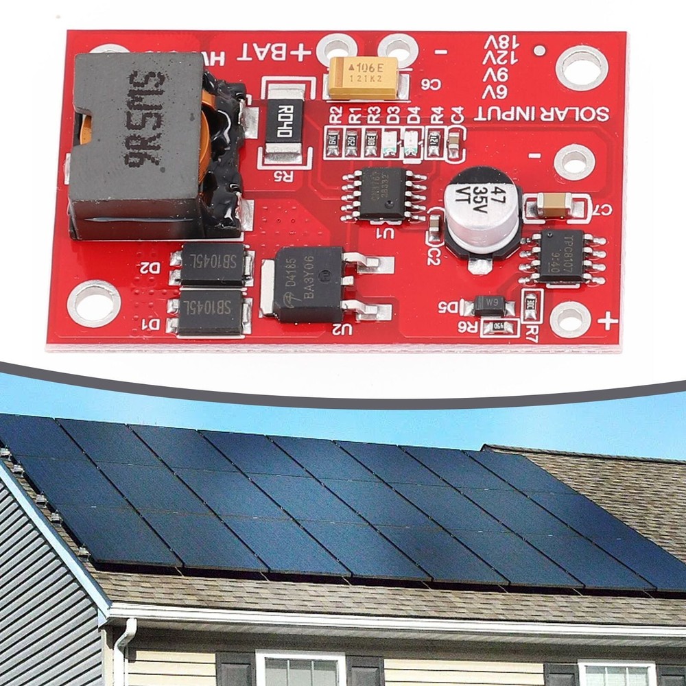 Solar Panel Controller-MPPT Charging Module For 12V Lead-acid Battery Charger 3