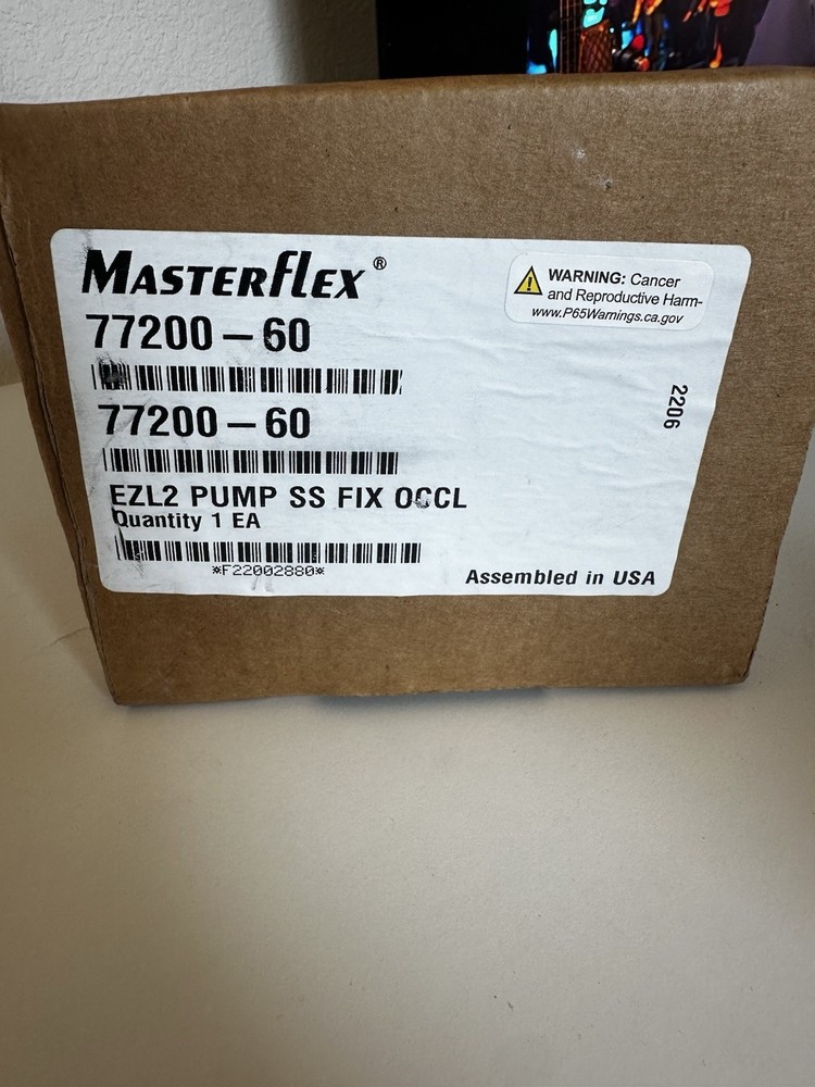 Master Flex Easy Load II Pump Head 77200-60