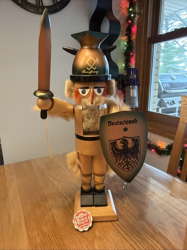 15" STEINBACH  “HERMANN CHERUSCAN” NUTCRACKER GERMANY