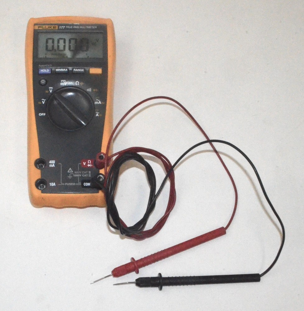 Fluke 177 True RMS Digital Multimeter with Test Leads *Used*