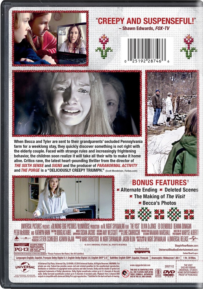 The Visit DVD Deanna Dunagan NEW