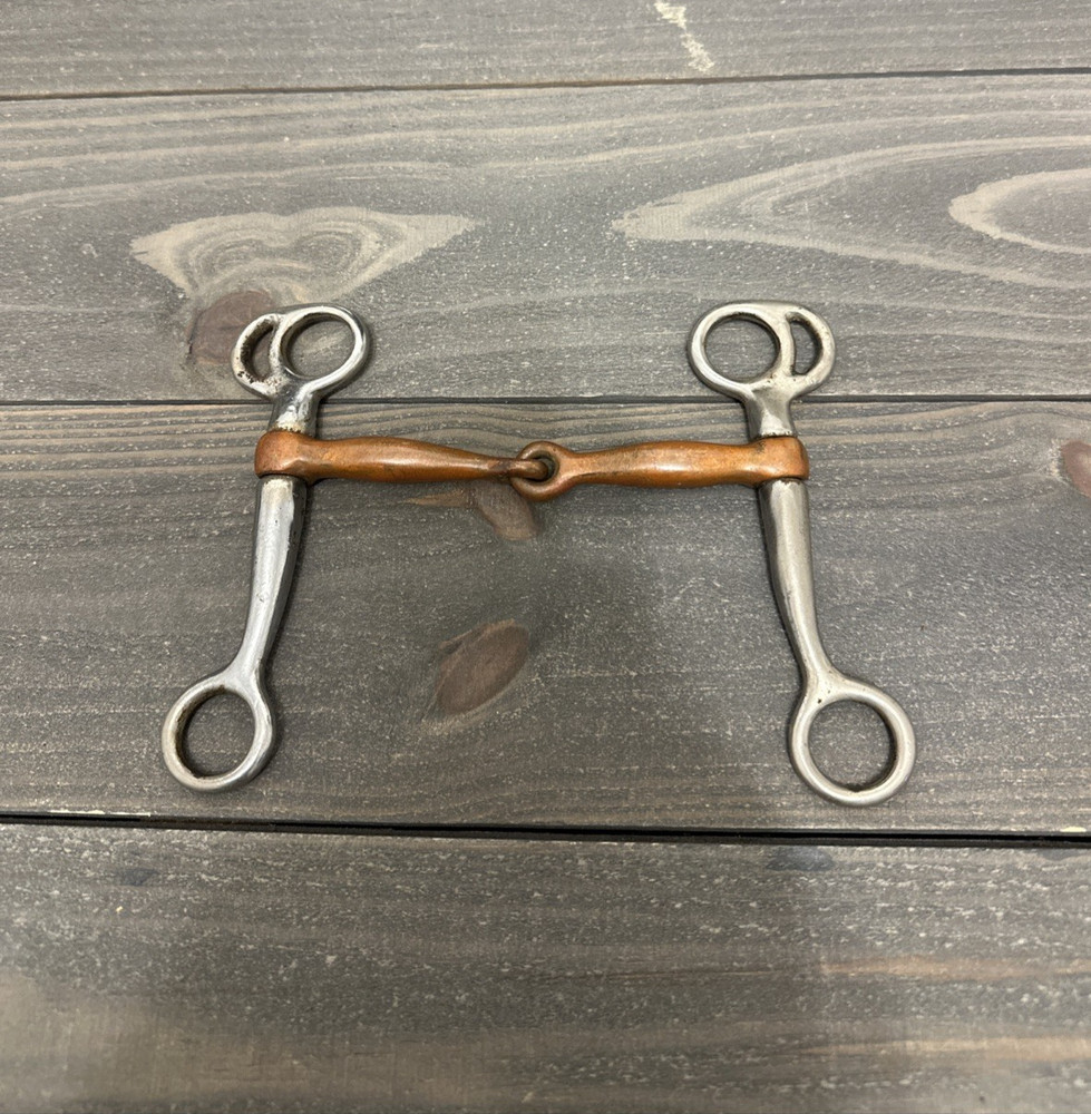 5-inch Tom Thumb Snaffle Copper Mouth bit