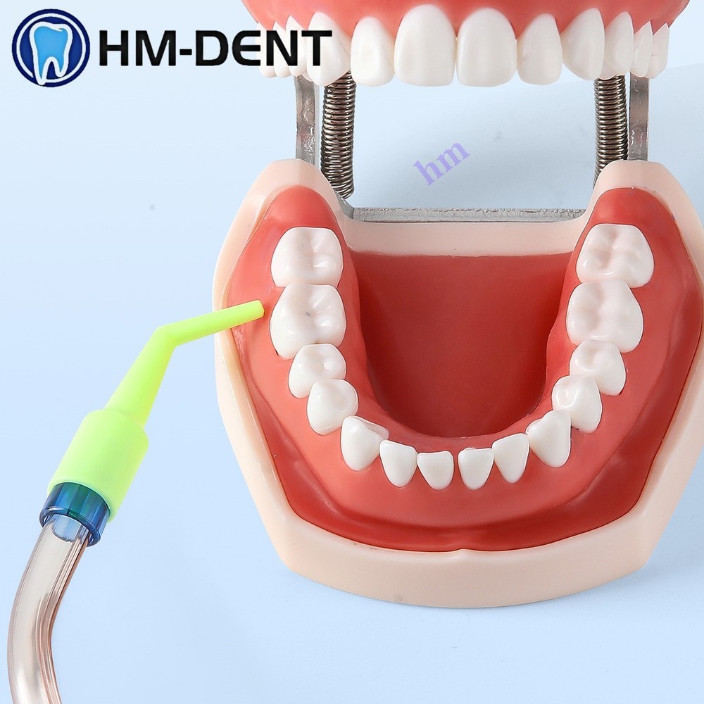 10x Dental Saliva Ejector Adapter Autoclavable Suction Tip Conversion Head Straw
