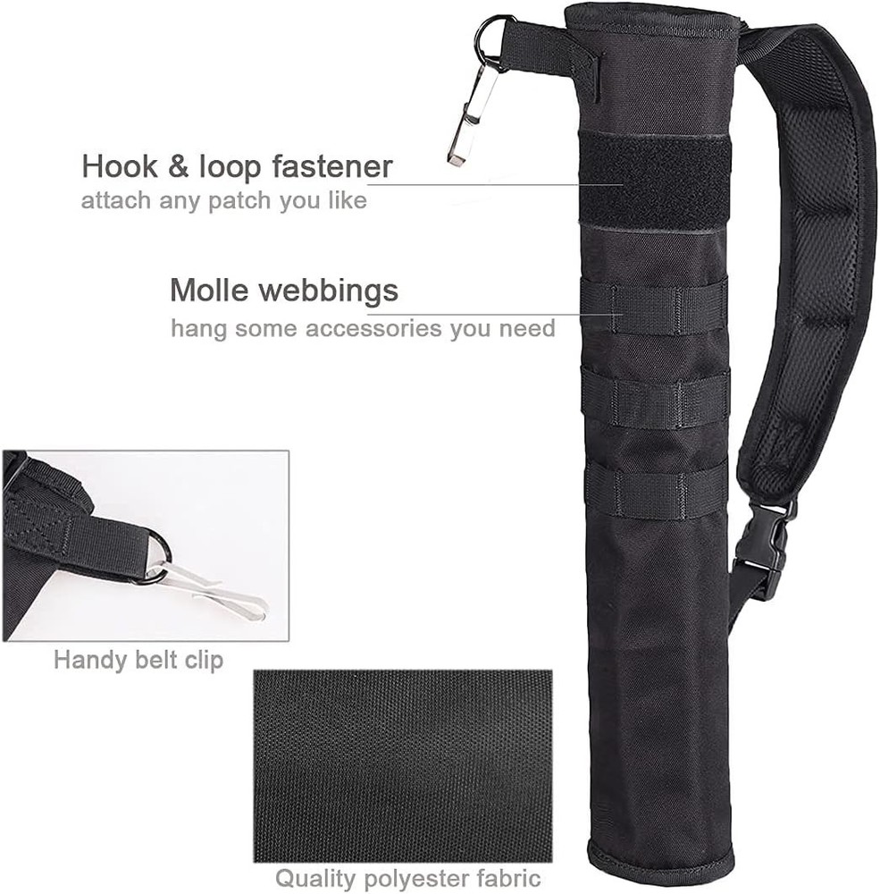 Customizable Molle System Archery Quiver - Lightweight & Foldable for Easy Carry