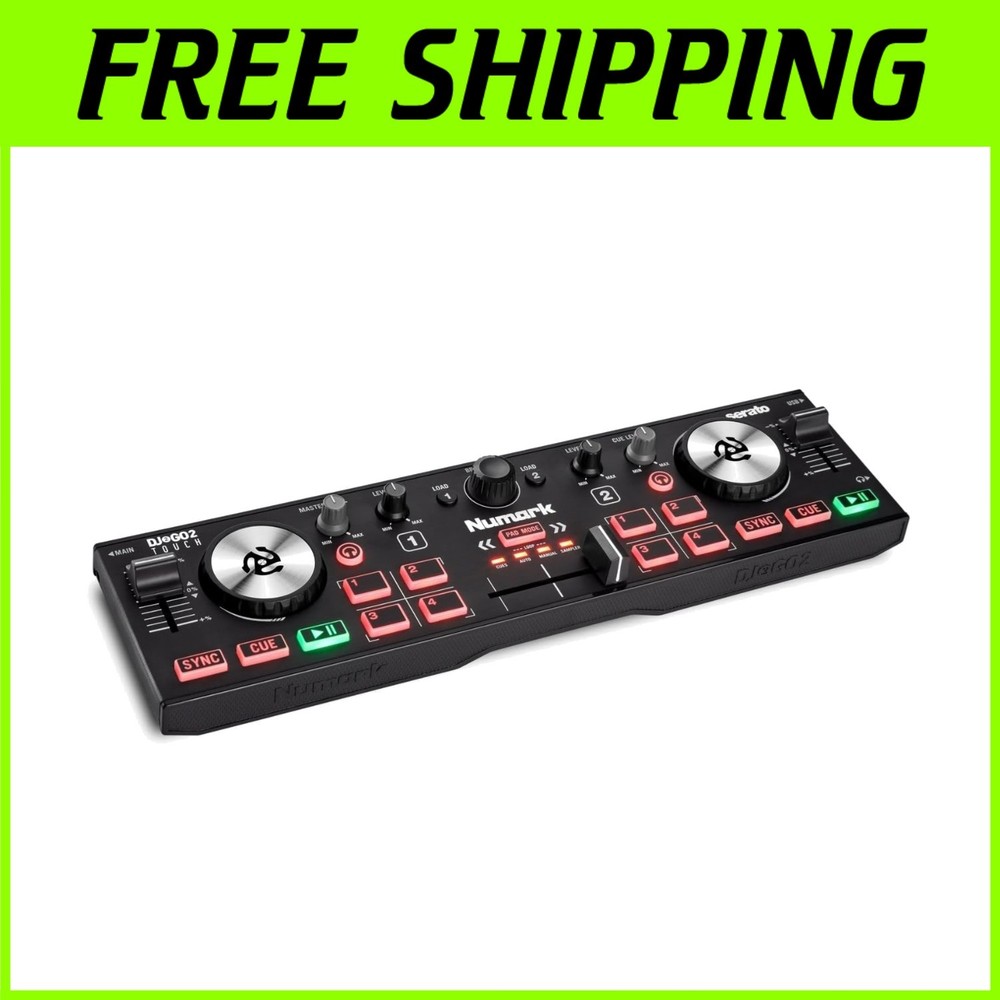 Mobile DJ Mixer with Audio Interface-