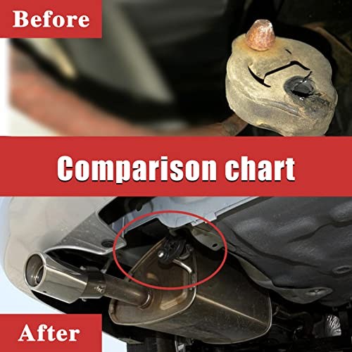Rubber Insulator Bushing Exhaust Hanger Rubber Insulator Bushing Mount 2 red