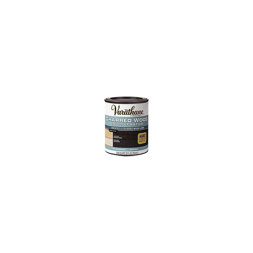 Varathane 347105 Charred Wood Accelerator, Qt. - Quantity 1