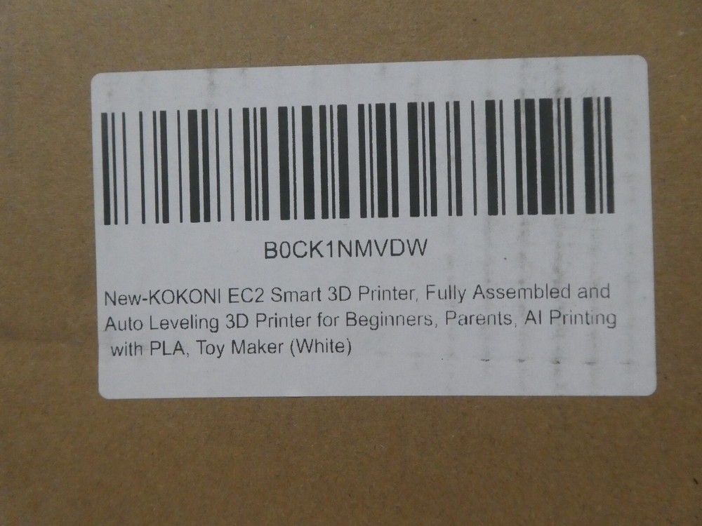 KOKONI EC2 Smart 3D Printer Fully Assembled