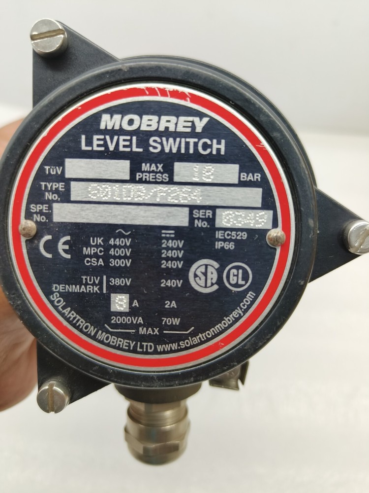 MOBERY LEVEL SWITCH 901DB/F264 18 BAR