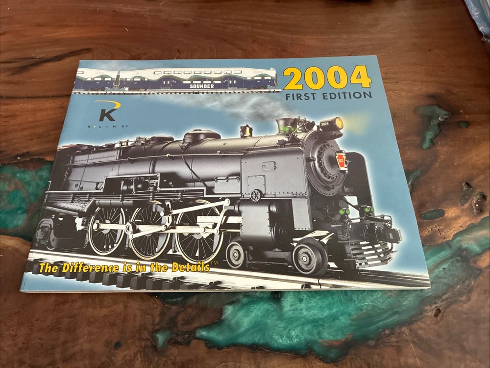 K Line Train Catalog  2004 First Edition. Bx-1