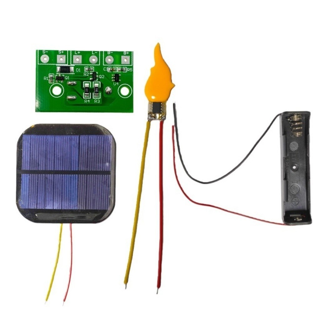 3.7V Solar Light Control Board with Flicker Effect for Decorative Purposes