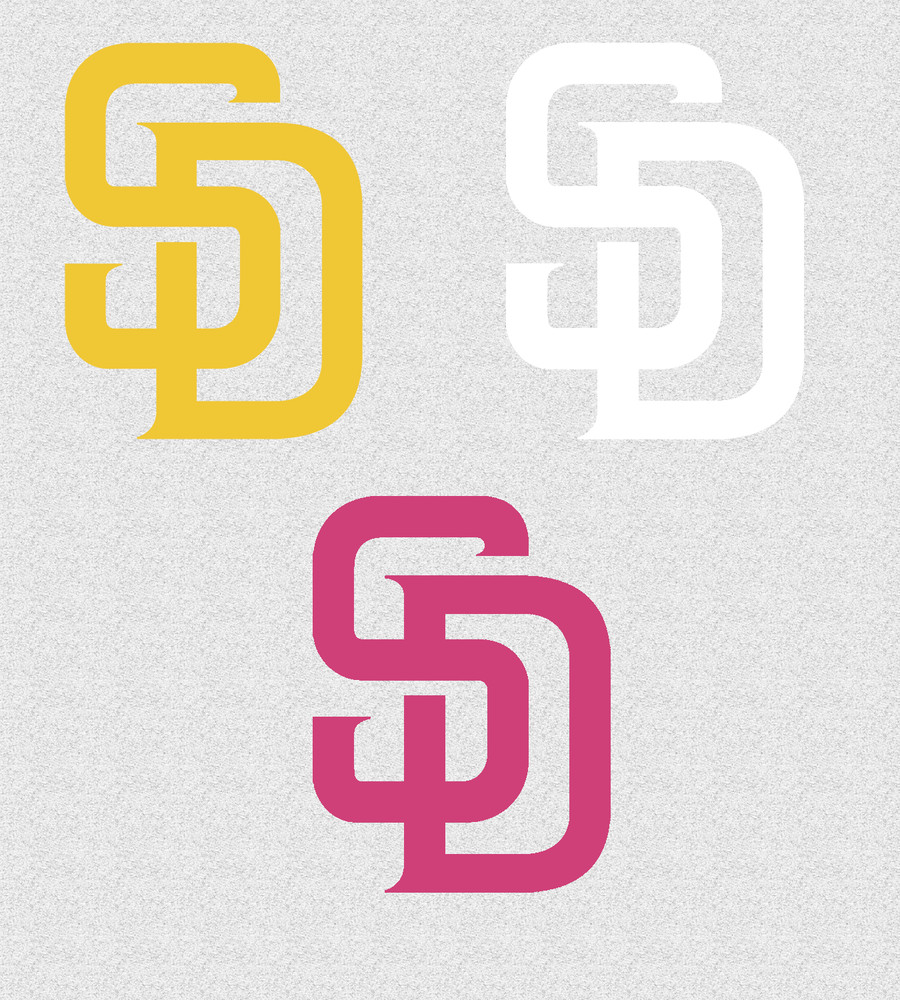 San Diego SD Logo Decal stickers