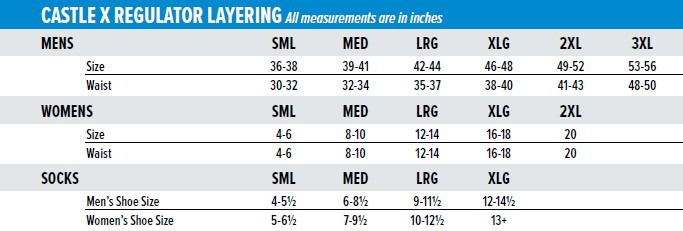 Men's Castle X Regulator Base Layer Pants - Black