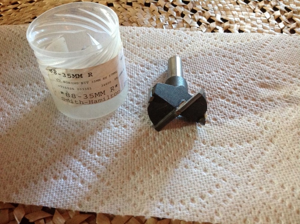 Cabinet Hinge Boring Bit 35 mm
