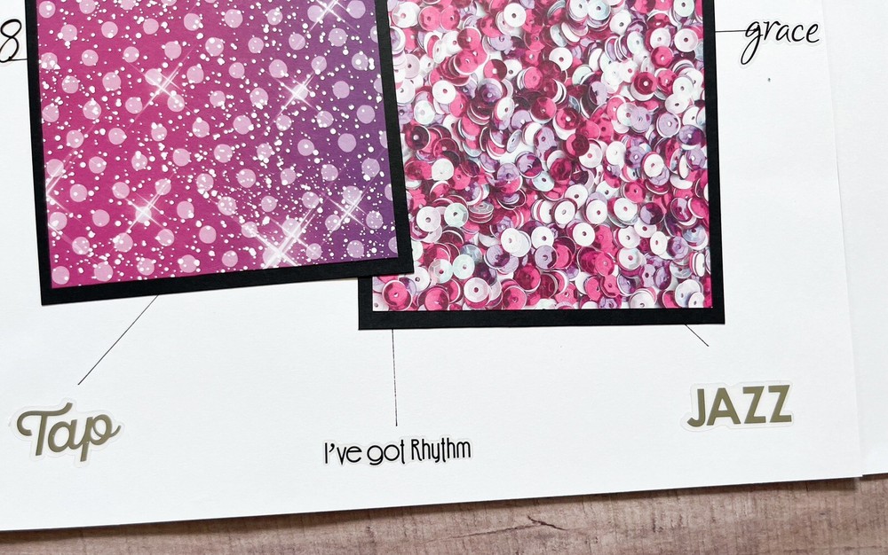 Dance Scrapbook Layout, Dance Scrapbook Pages, Dance Premade Pages