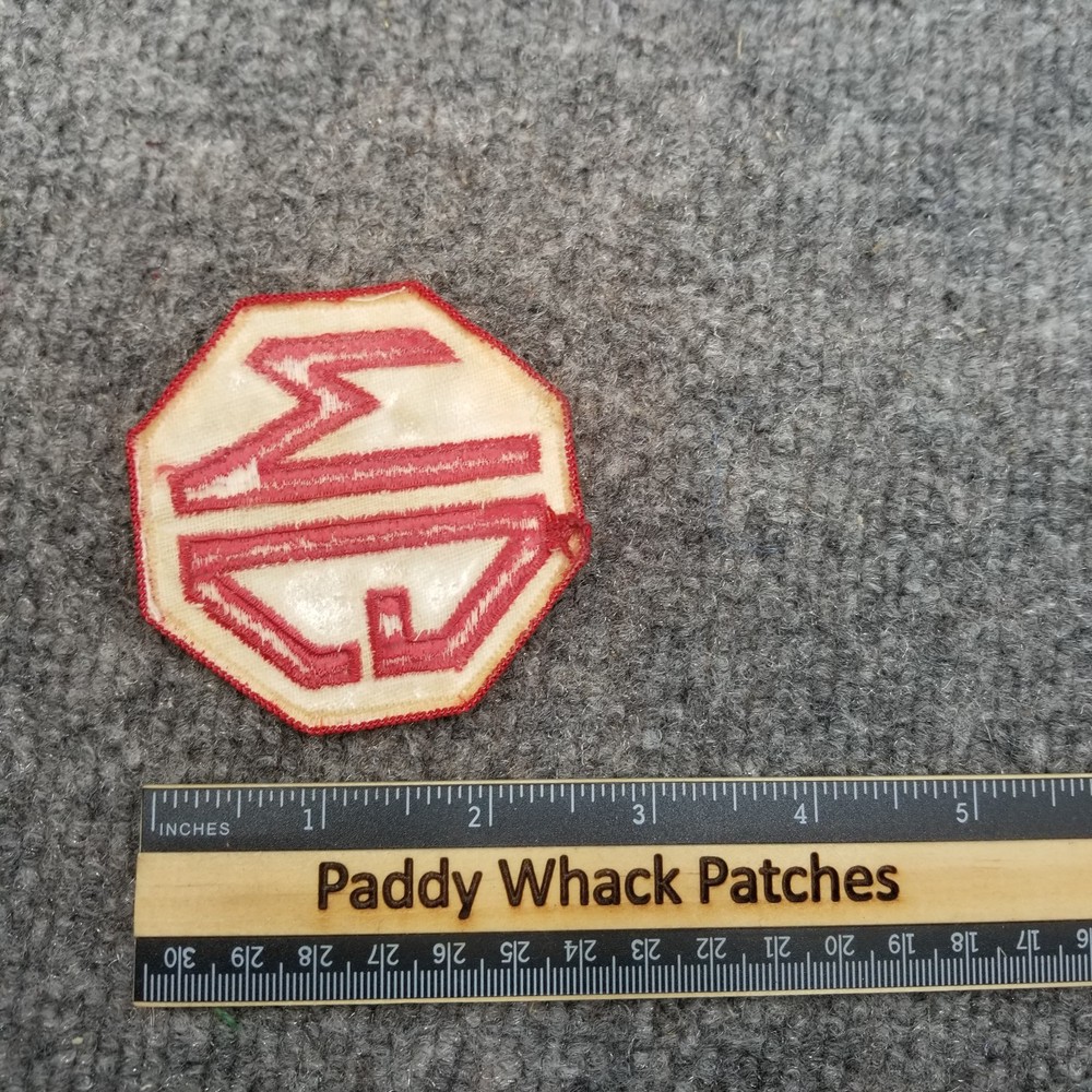 Vintage MG Patch Car Auto AD2a