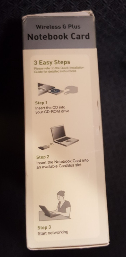Belkin Wireless G Plus Notebook Card 32 Bit For Older Laptops